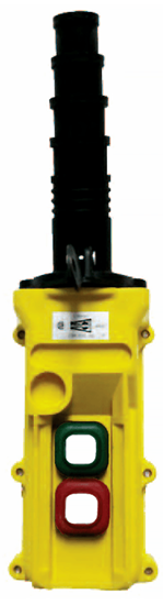 Duct-O-Wire L2 Series Pendant Push Button Station with On/Off