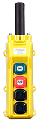Conductix 4-Button 80 Series Pendant with On/Off Switches