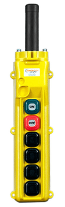 Conductix 6-Button 80 Series Pendant with On/Off Switches