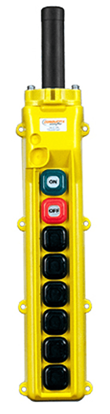 Conductix 8-Button 80 Series Pendant with On/Off Switches