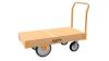Nutting Wood Deck Platform Truck w/ Wood Frame